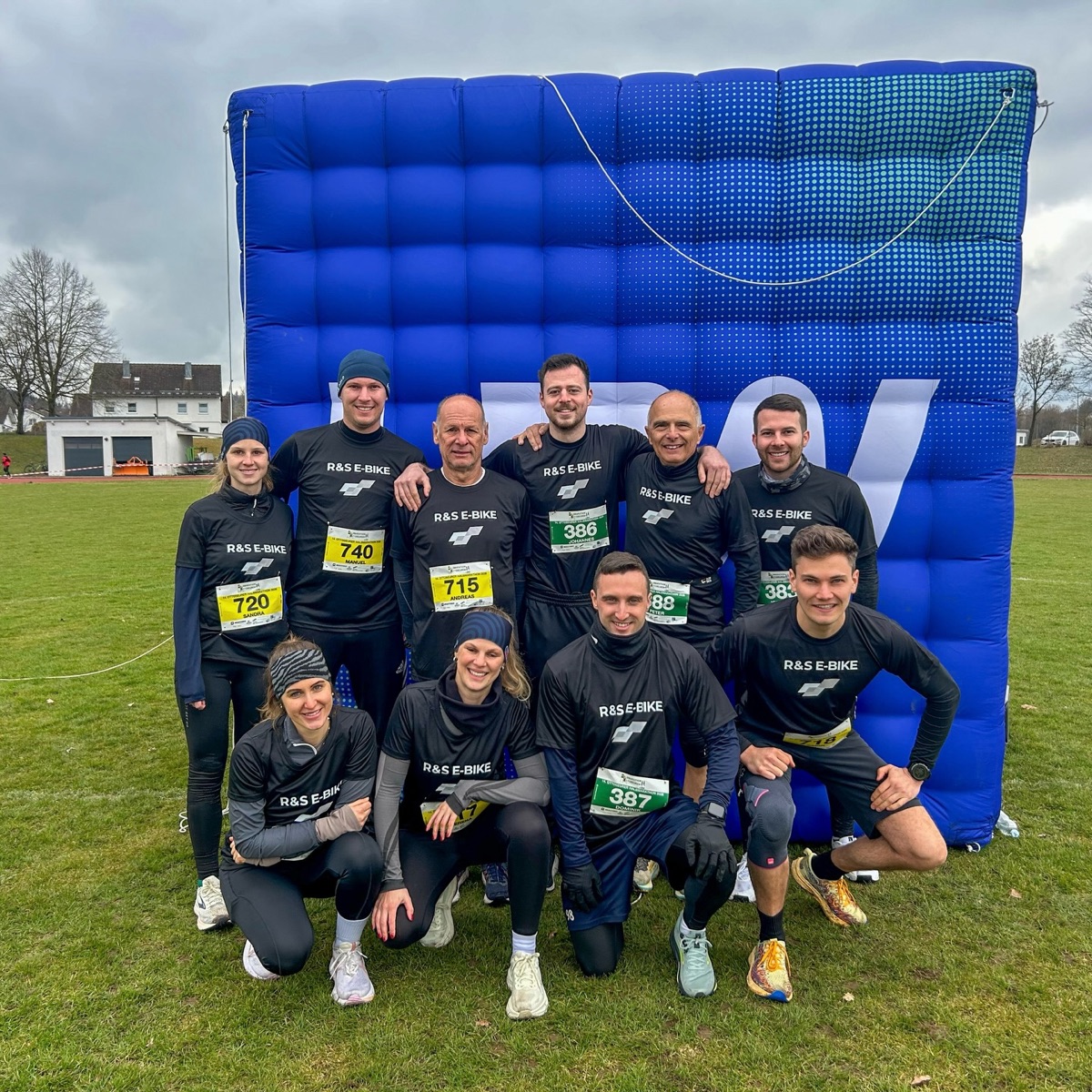 Das Team von R & S E-Bike beim Firmenlauf